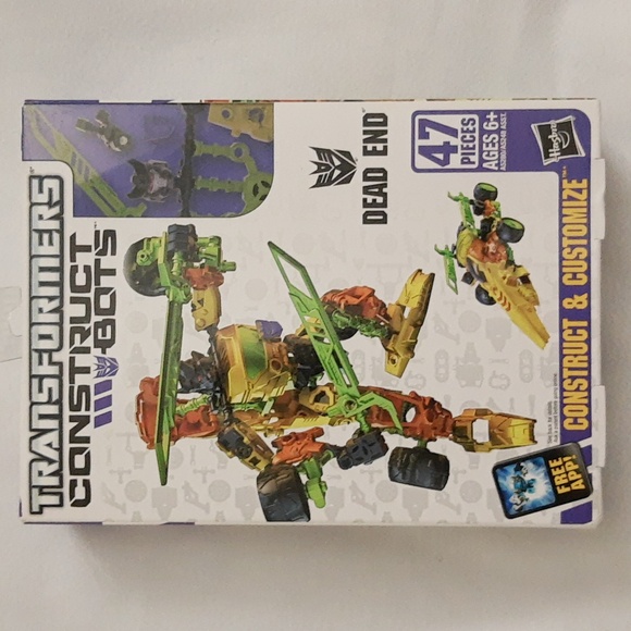 Transformers Construct-Bots Scout Class Dead End 2-in-1 Build, SEALED - Picture 2 of 11